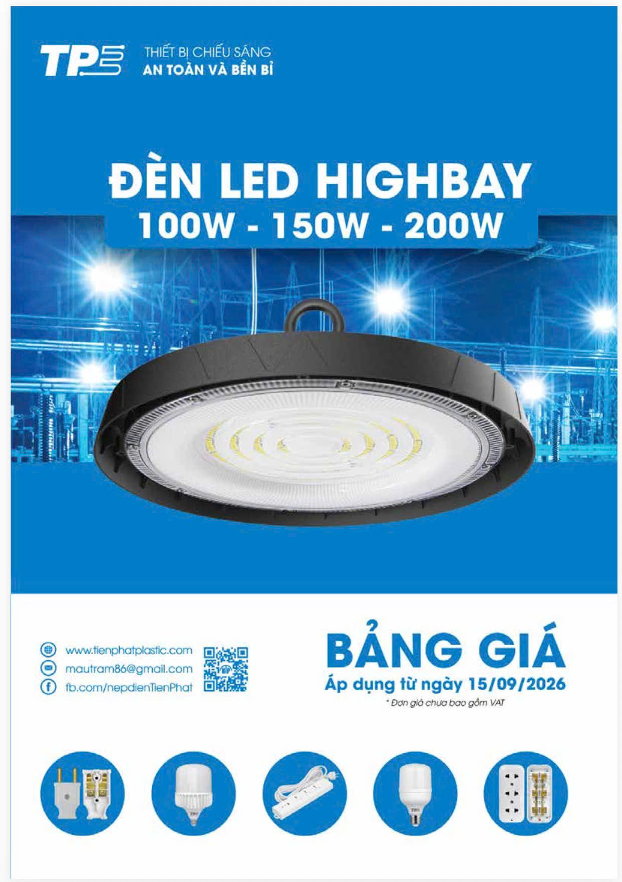 Bảng giá TPE 2026