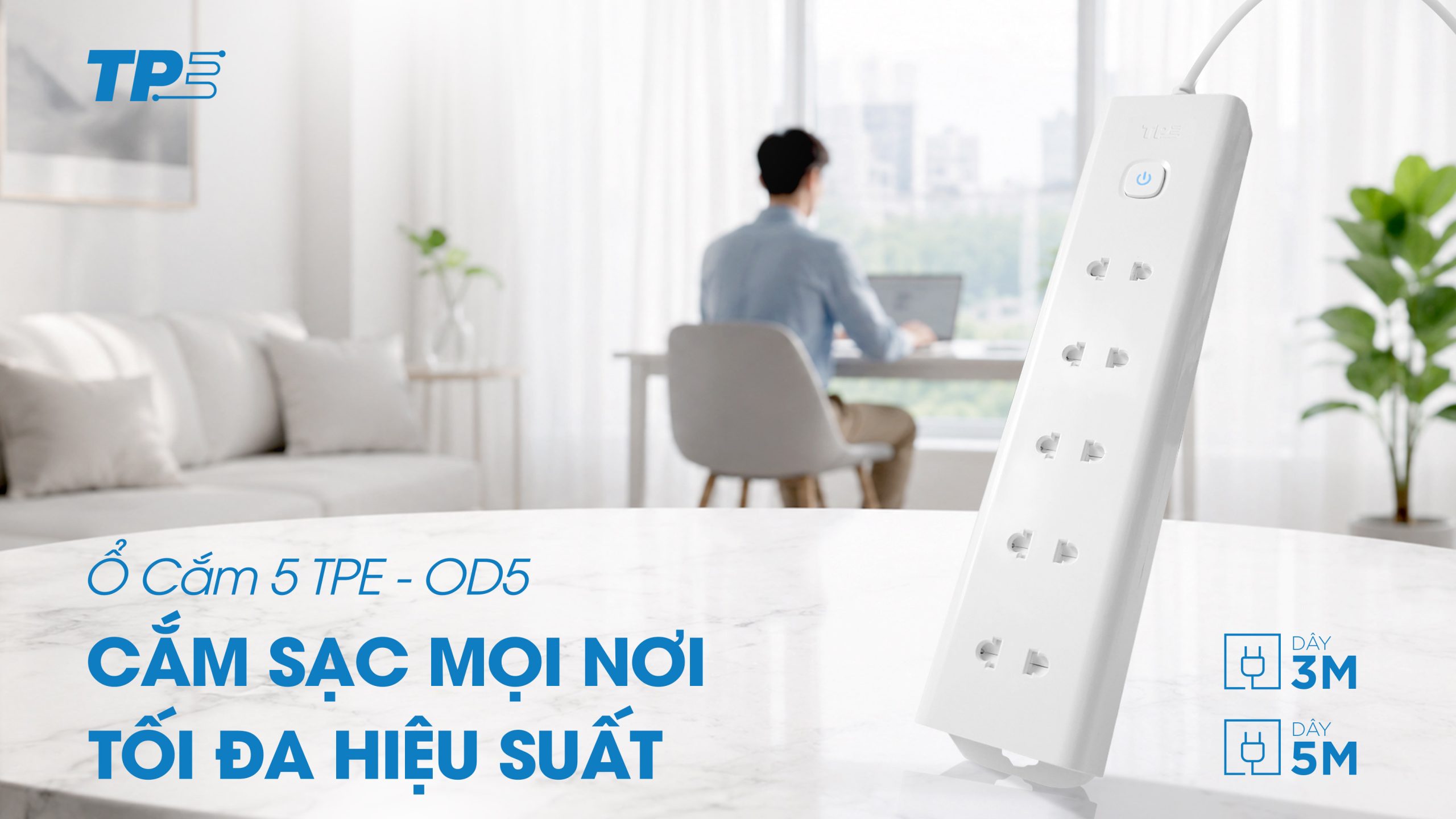 Ổ CẮM 5 TPE - OD5