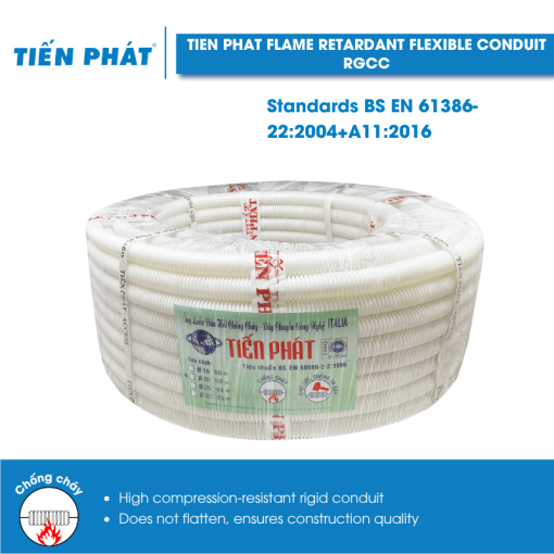 Tiến Phát Fire-Resistant Flexible Conduit – RGCC
