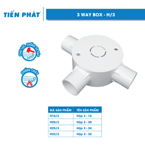 3 WAY BOX