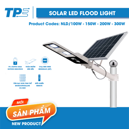TPE SOLAR LED FLOOD LIGHT