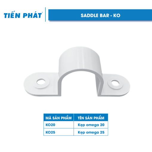PVC Conduit Omega Clip
