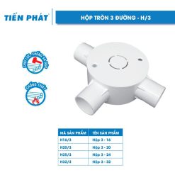 Hộp Tròn 3 Đường