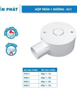 Hộp Tròn 1 Đường