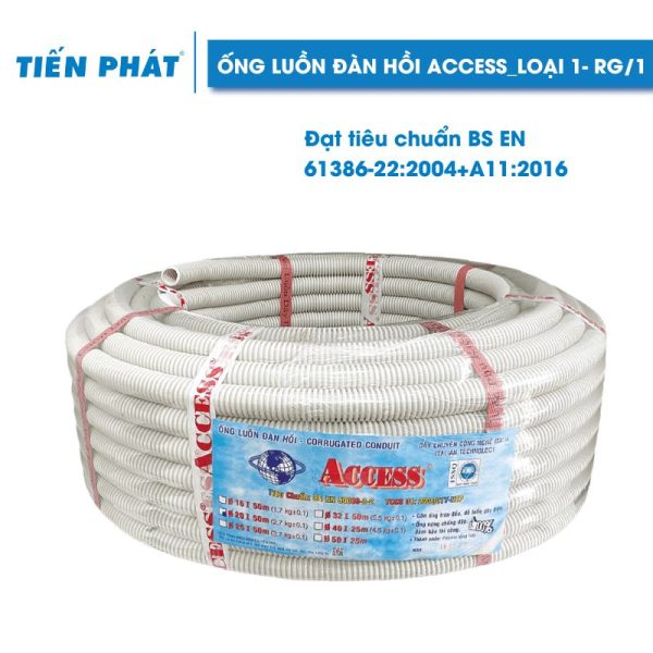 Ống Luồn Đàn Hồi ACCESS Loại 1 (Màu Trắng)