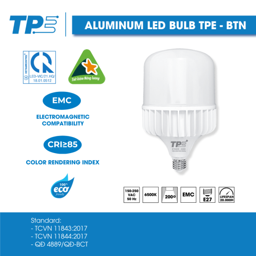 ALUMINUM LED BULB TPE