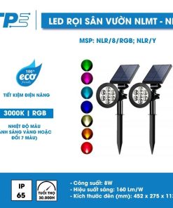 ĐÈN LED RỌI SÂN VƯỜN NLMT