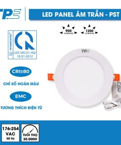 Led Panel Âm Trần Viền Trắng