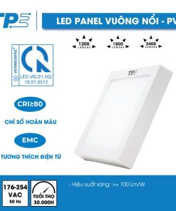 Đèn Led Panel Vuông Nổi