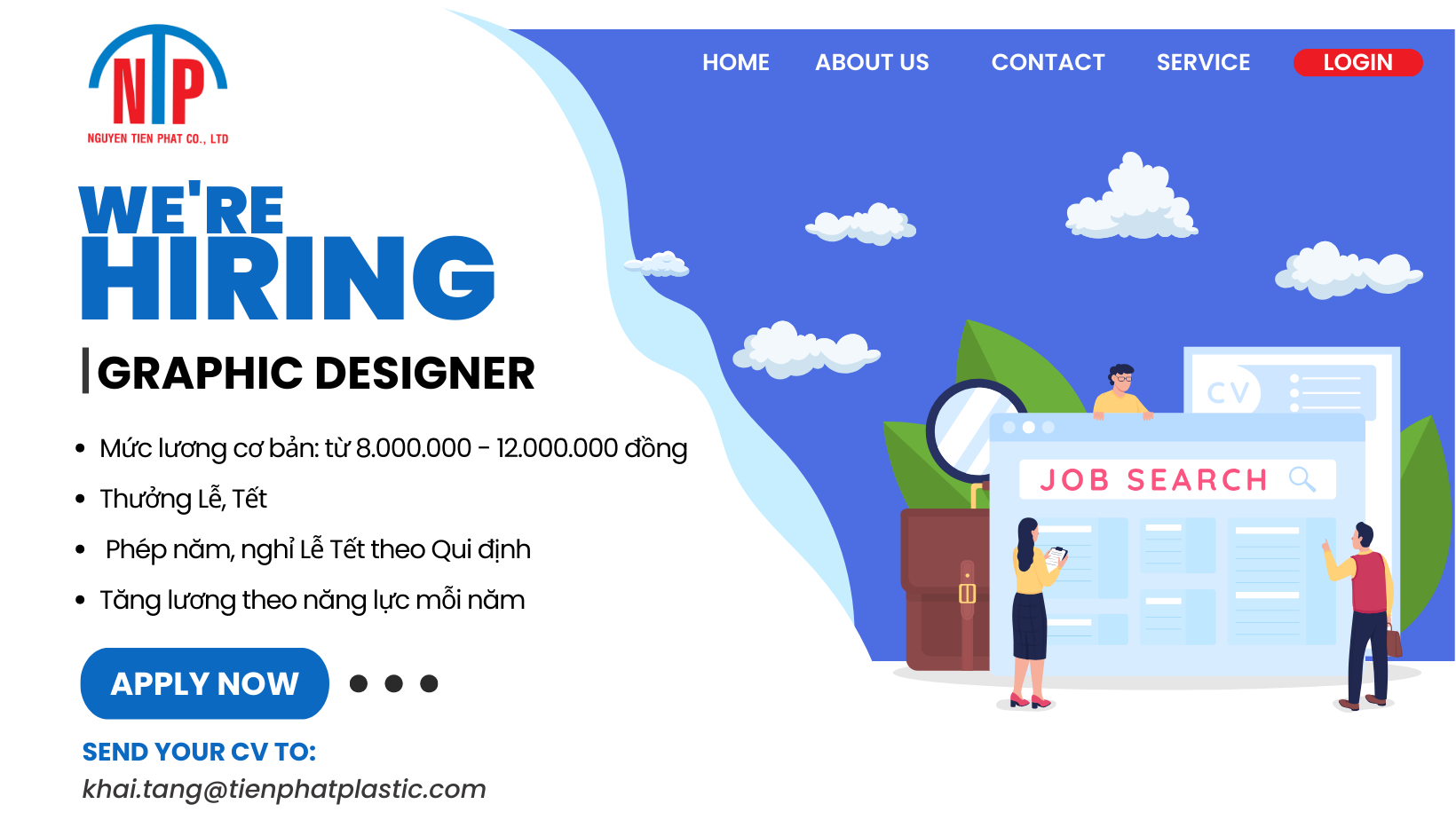 Tuyển dụng Nhân Viên Thiết Kế (Graphic Designer)