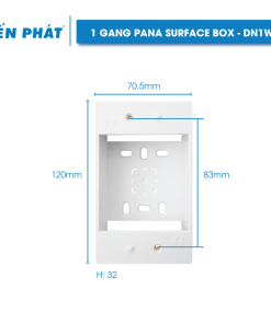 1 Gang PANA Surface Box