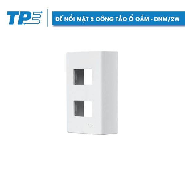Surface-Mounted 2 Switches/Outlets