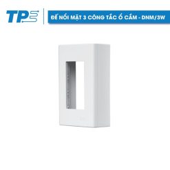 Surface-Mounted 3 Switches/Outlets