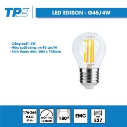 Led edison tròn