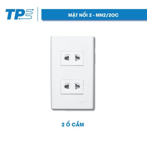 Mặt nổi 2, 2 ổ cắm