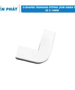 PVC Trunking C-Shaped Fitting – Internal Bend