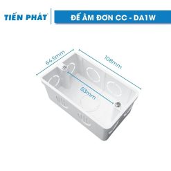 Đế âm đơn CC - DA1W