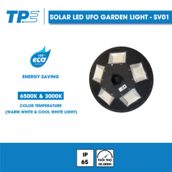 SOLAR LED UFO GARDEN LIGHT
