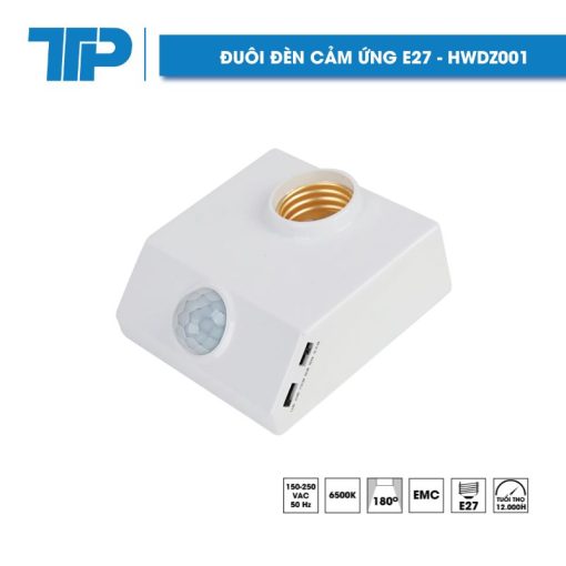 E27 PIR Motion Sensor Light Socket