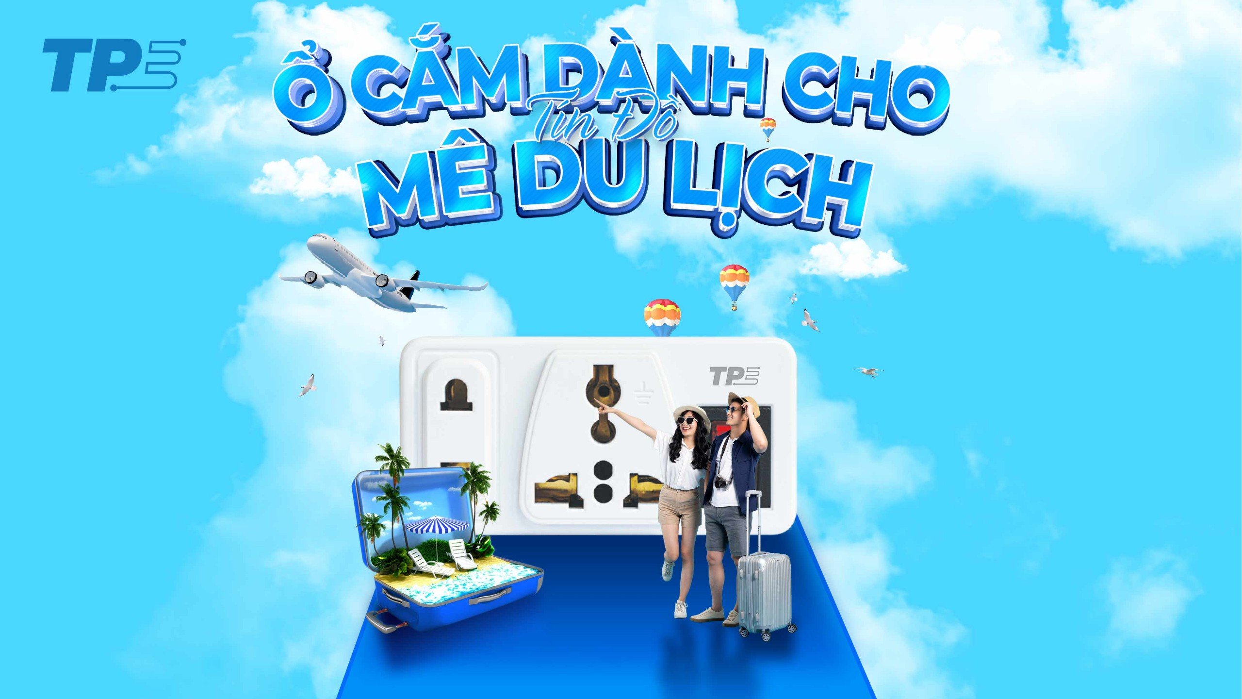 Ổ cắm du lịch TPE