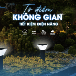 LED TRỤ NLMT TIẾN PHÁT: TÔ ĐIỂM KHÔNG GIAN, TIẾT KIỆM ĐIỆN NĂNG