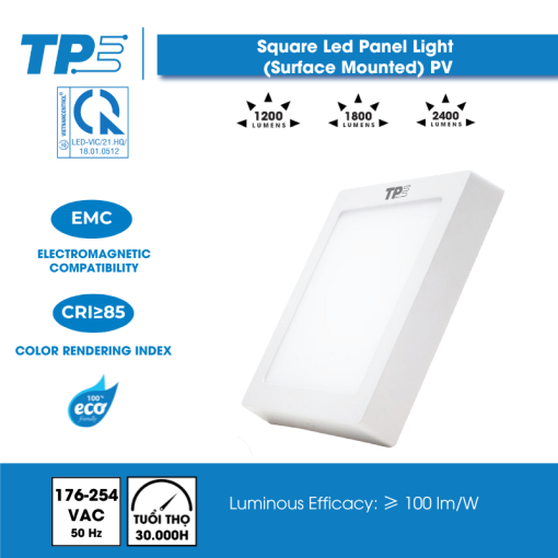 TPE Square Led Panel Light (Surface Mounted)