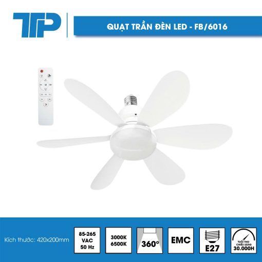 TTP Led Ceiling Fan – FB/6016