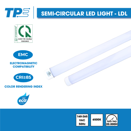 SEMI-CIRCULAR LED LIGHT