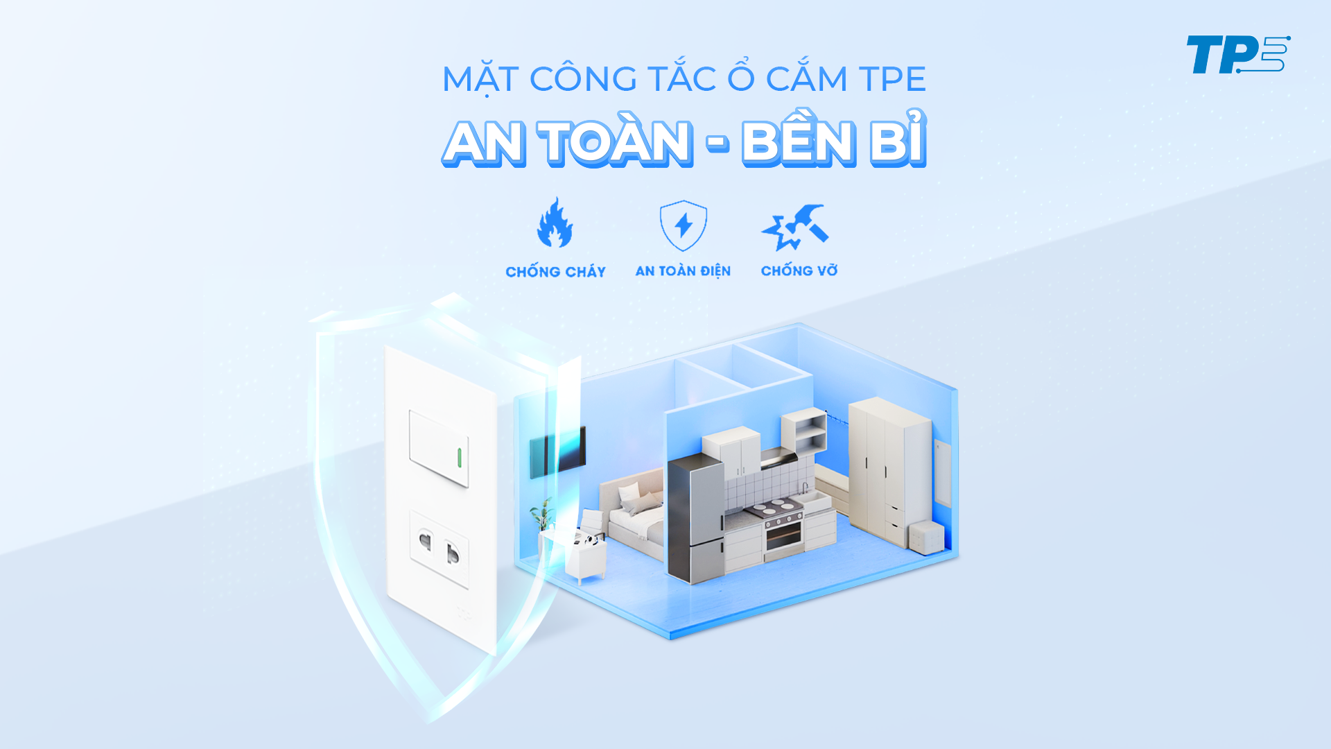 công tắc ổ cắm tpe