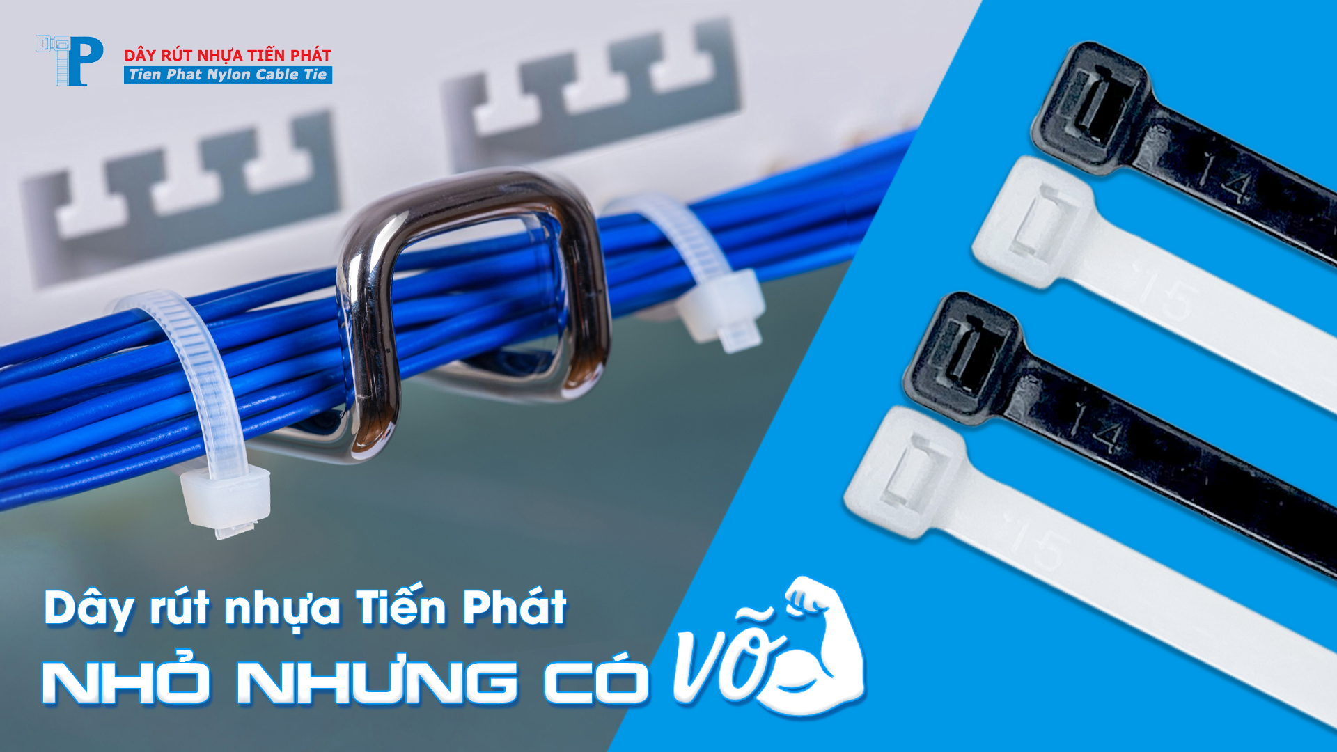 dây rút nhựa tiến phát