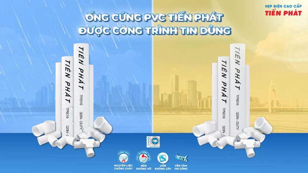 ống cứng pvc tiến phát