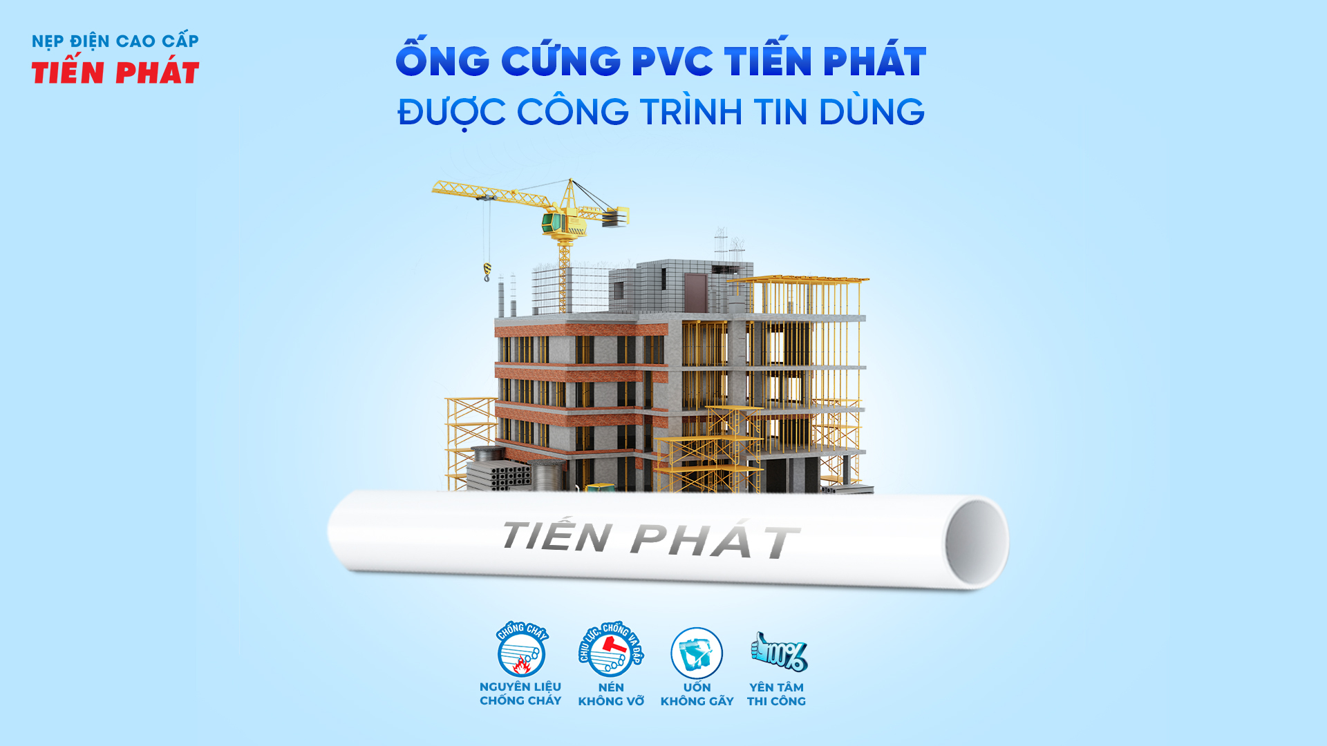 ống cứng pvc tiến phát