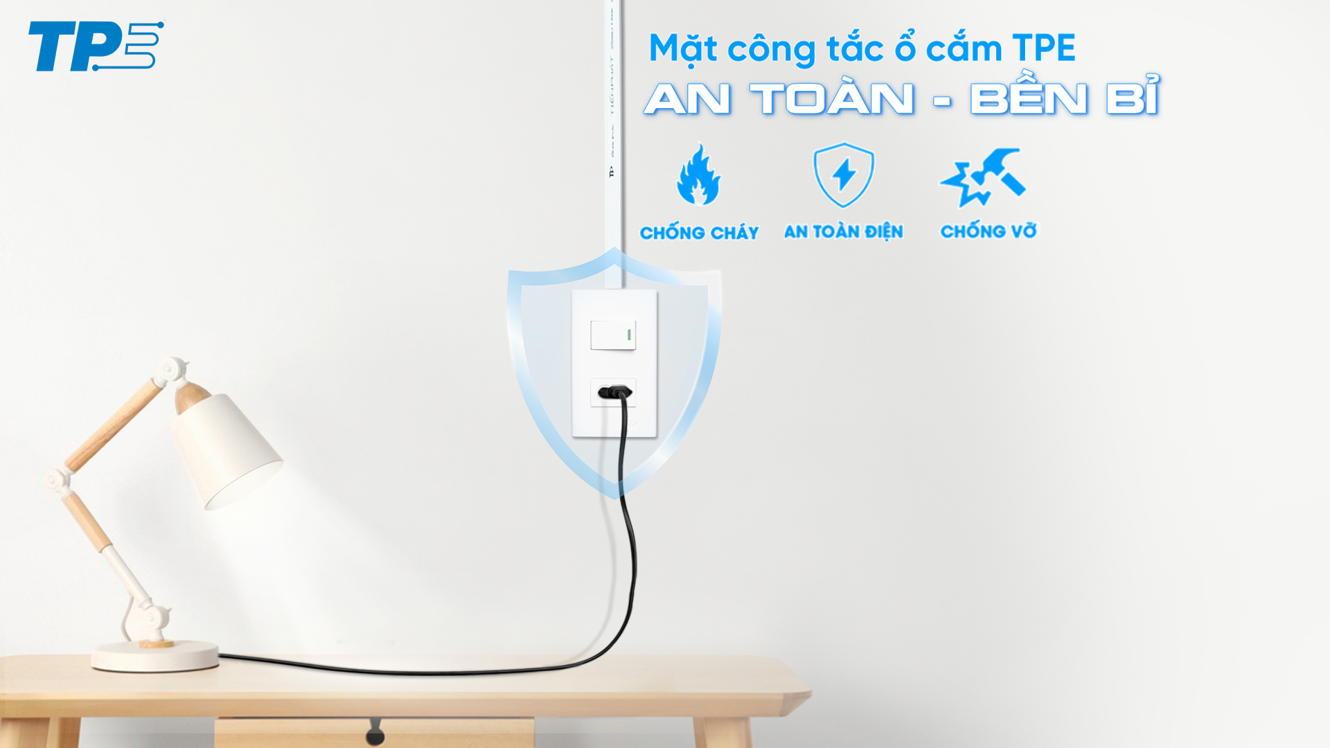 ổ cắm công tắc tpe