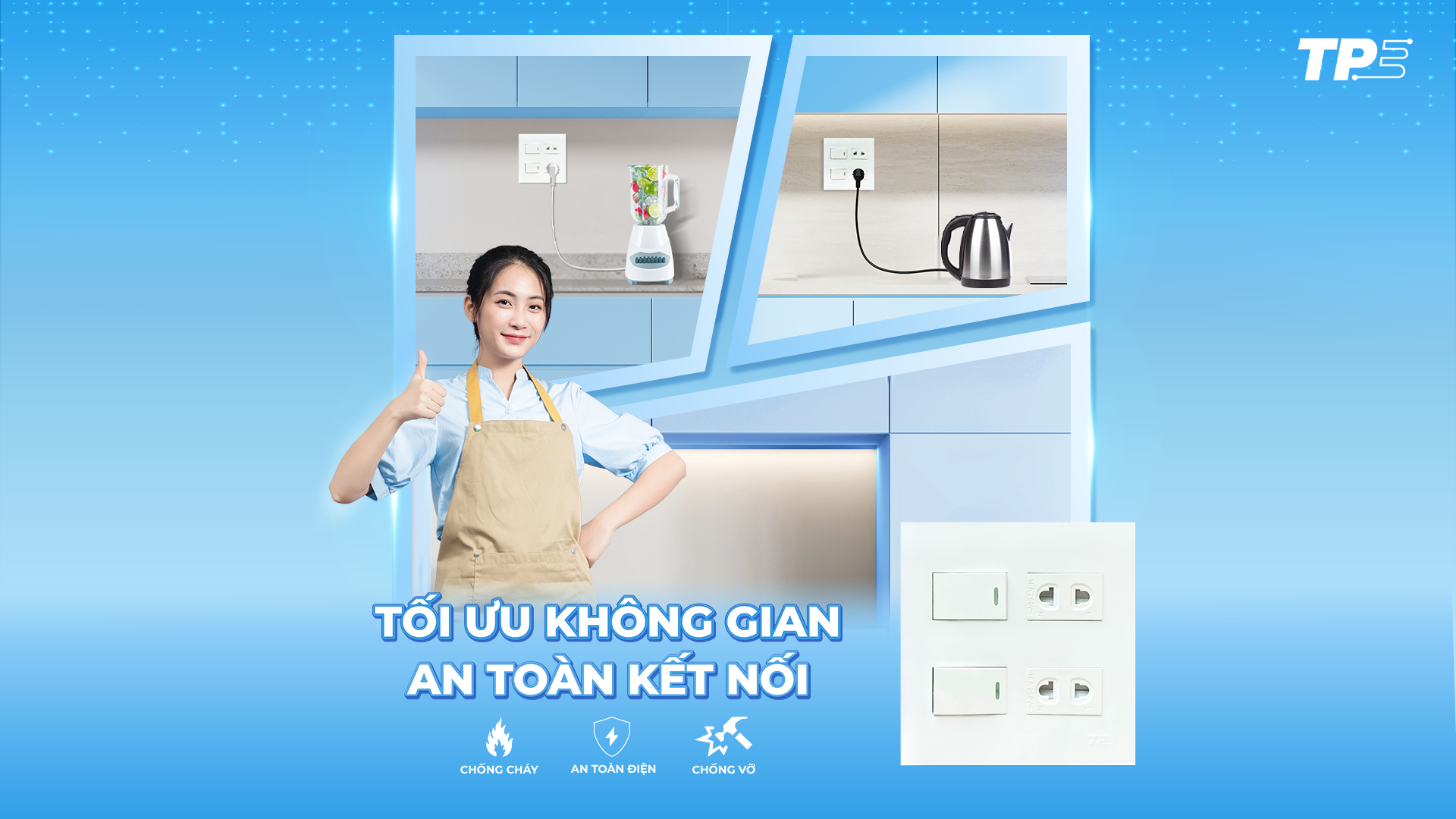 ổ cắm công tắc tpe