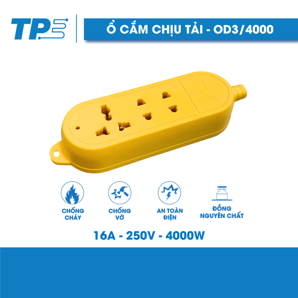 Ổ CẮM CHỊU TẢI - OD3/4000