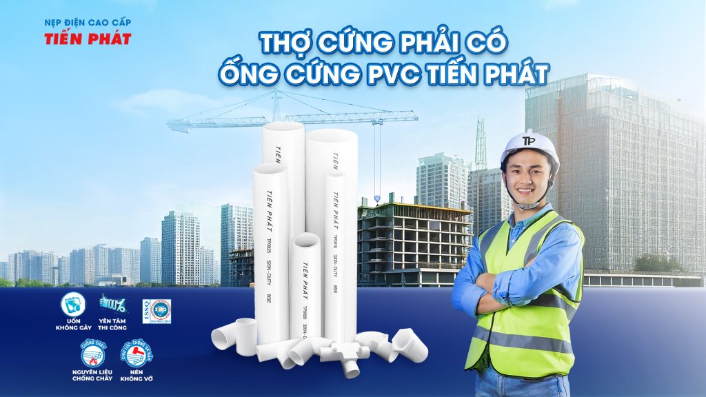 ống cứng pvc tiến phát