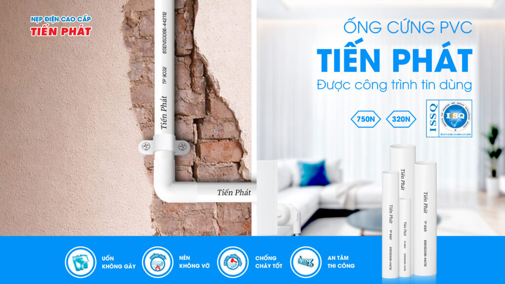 ống cứng pvc tiến phát