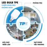 LED BULB TPE – TỪ NHÀ Ở ĐẾN SẠP HÀNG, ĐÂU ĐÂU CŨNG SÁNG!