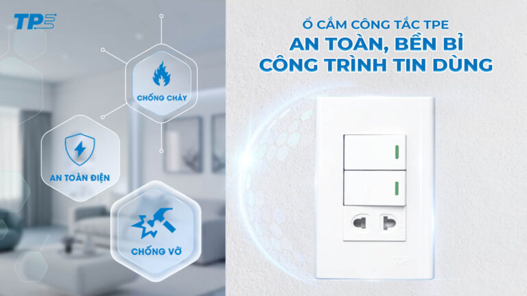 ổ cắm công tắc tpe