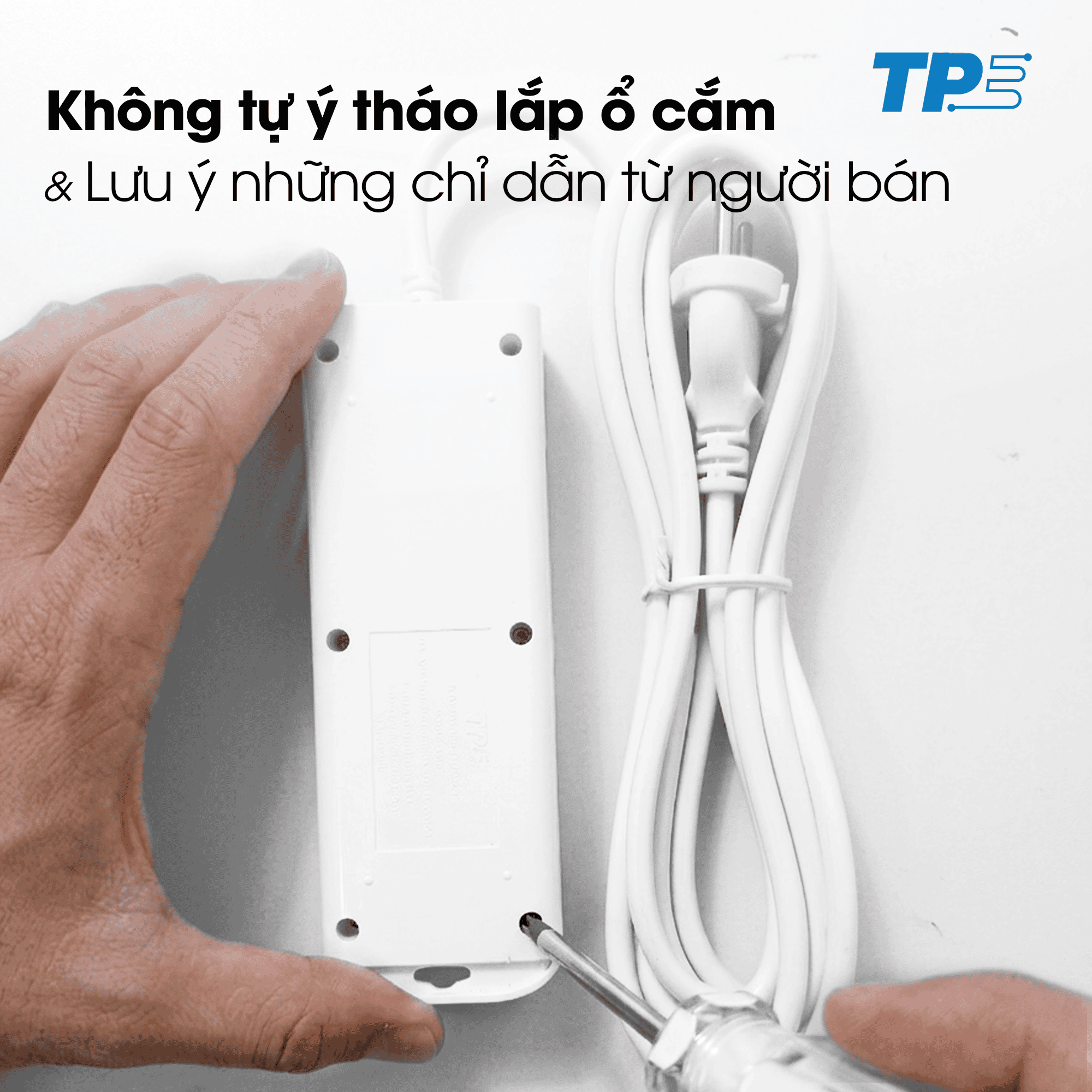 Ổ CẮM ĐIỆN 3 LỖ TPE
