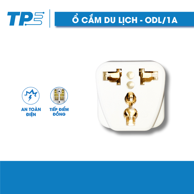Ổ Cắm Du Lịch TPE ODL/1A