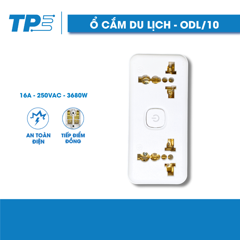 Ổ Cắm Du Lịch TPE ODL/10