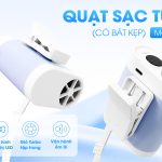 QUẠT SẠC TURBO CÓ BÁT KẸP T-2001