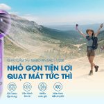Quạt cầm tay Turbo Pin Sạc T-238