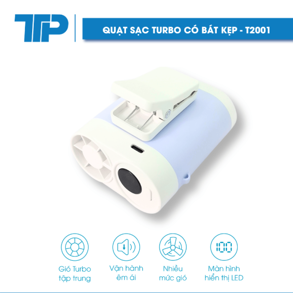 Quạt Turbo Pin Sạc