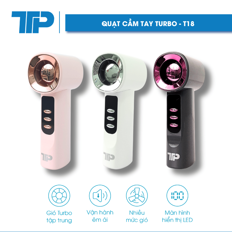 quạt cầm tay turbo T18