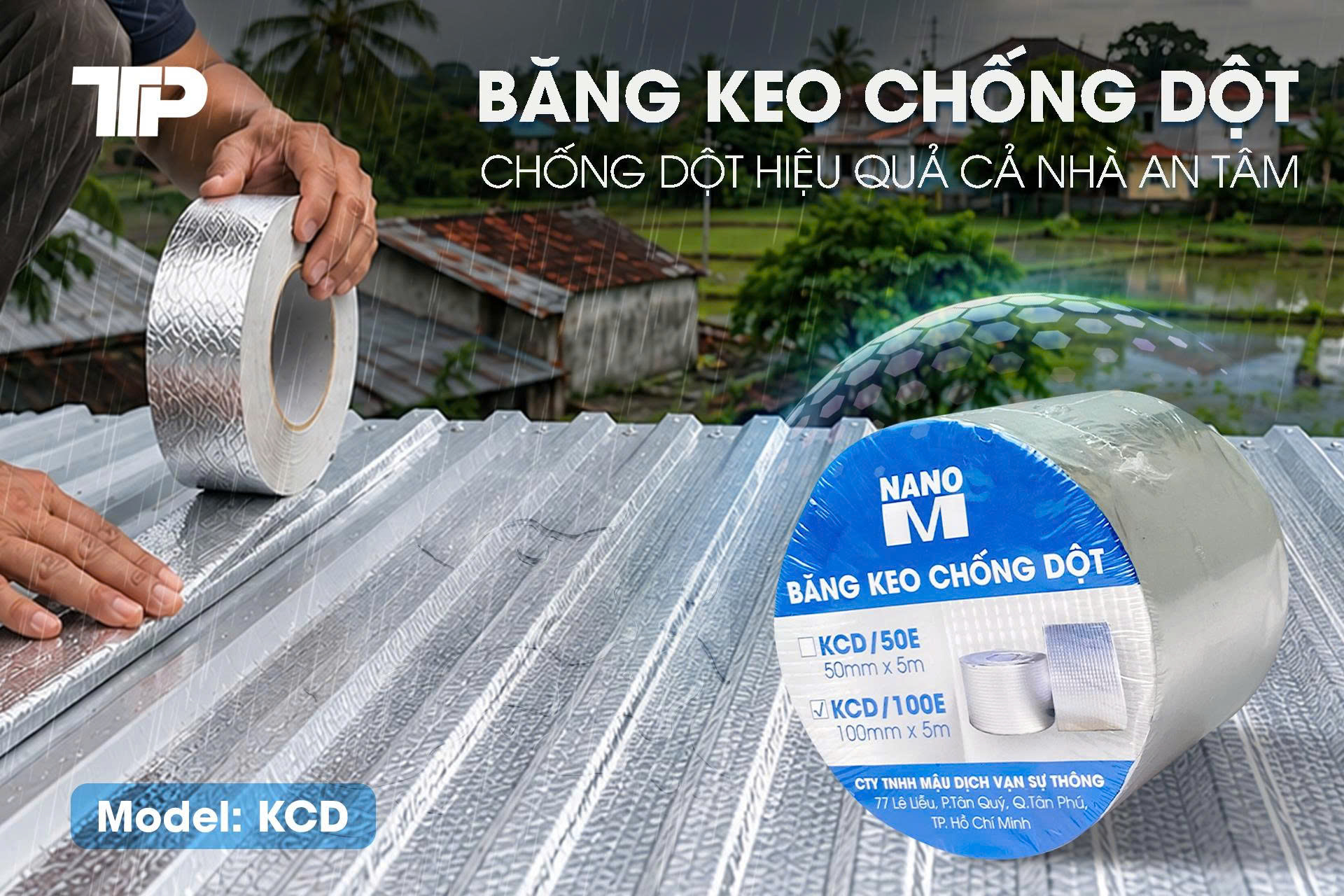 băng keo chống dột nanom ttp