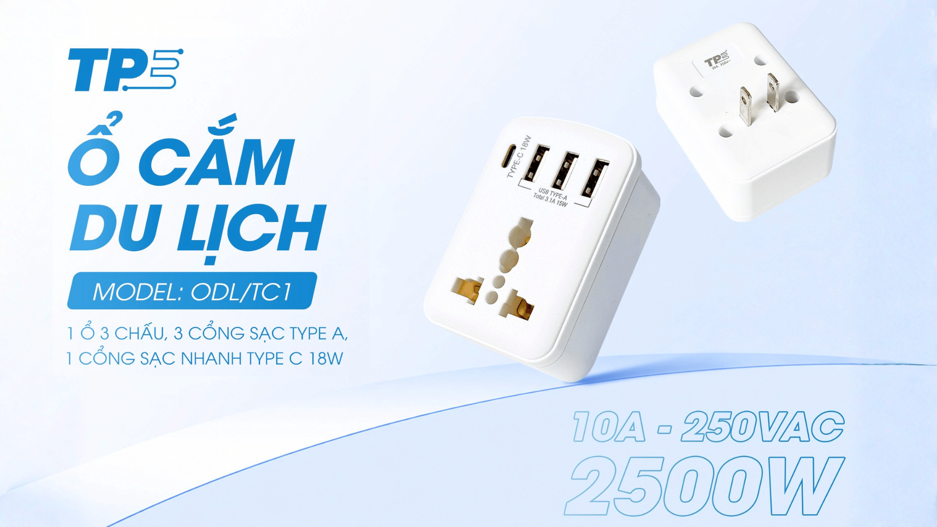 Ổ Cắm Du Lịch TPE
