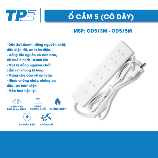 Ổ Cắm Điện TPE