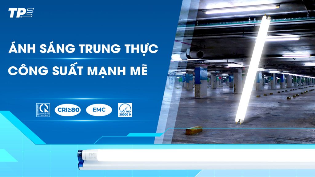 led tube thủy tinh tpe
